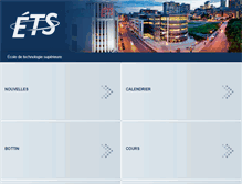 Tablet Screenshot of etsmtl.ca